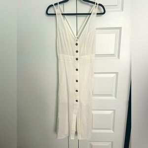 Linen Blend Dress